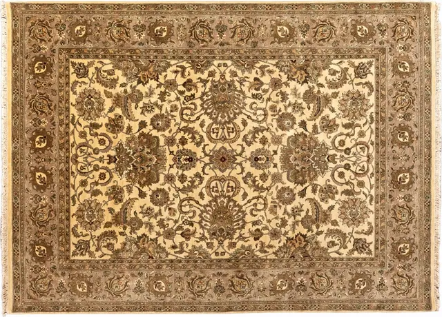Handwoven rug No. 008, 9′ × 12′