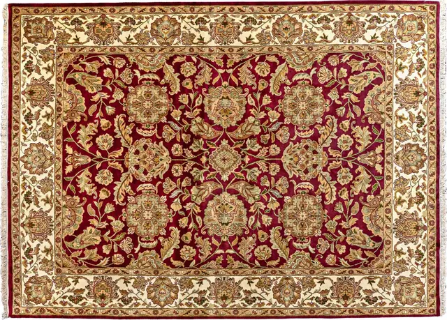 Handwoven rug No. 012, 9′ × 12′