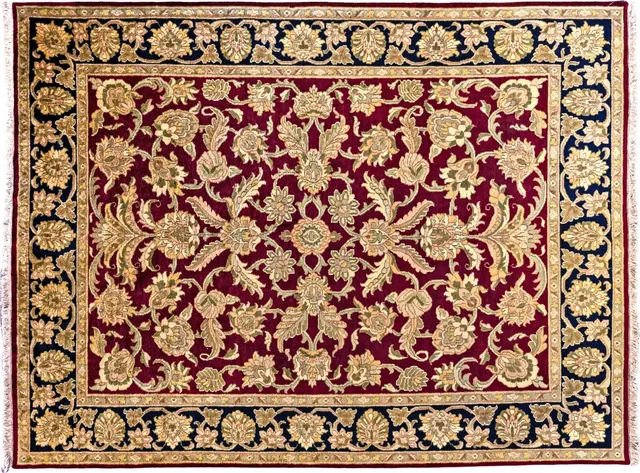 Handwoven rug No. 029, 9′ × 12′