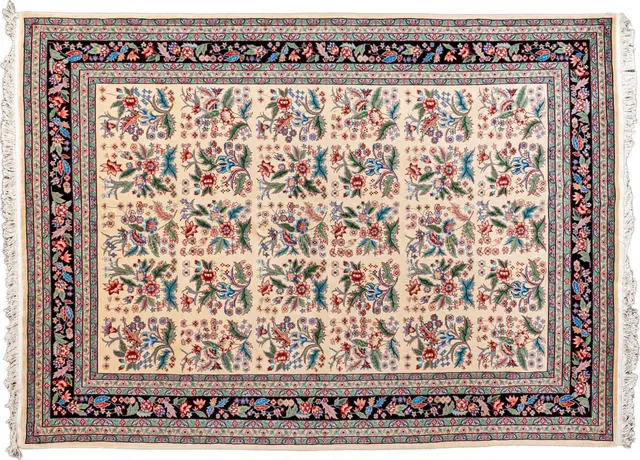 Handwoven rug No. 034, 9′ × 12′