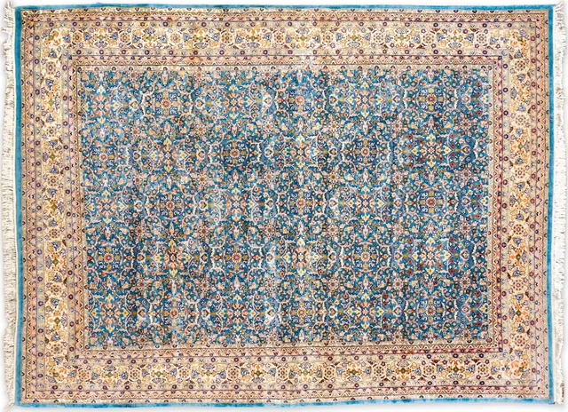 Handwoven rug No. 060, 9′ × 12′