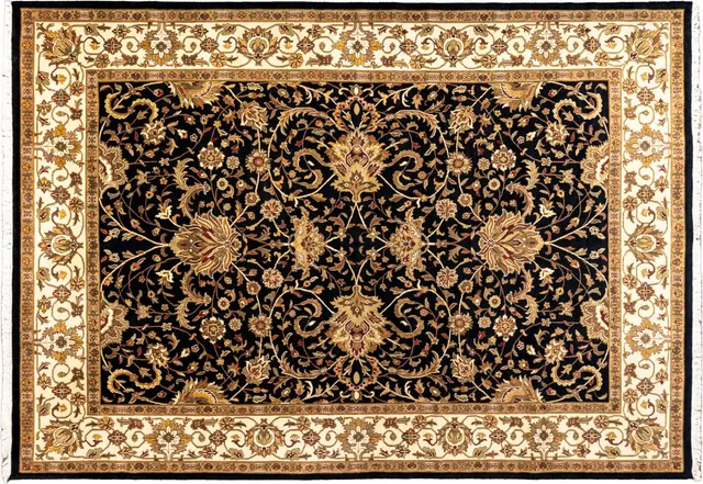 Handwoven rug No. 087, 10′ × 14′