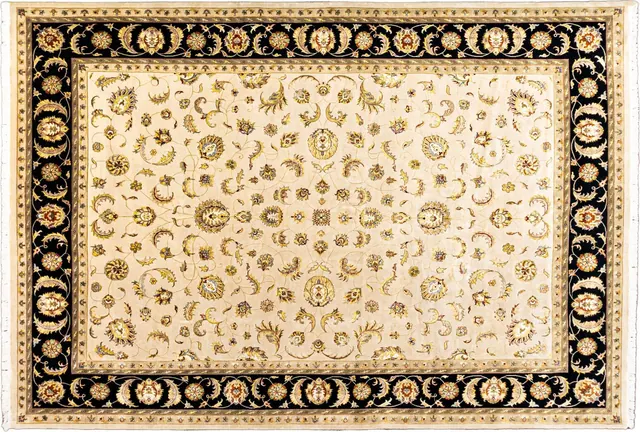 Handwoven rug No. 095, 10′ × 14′