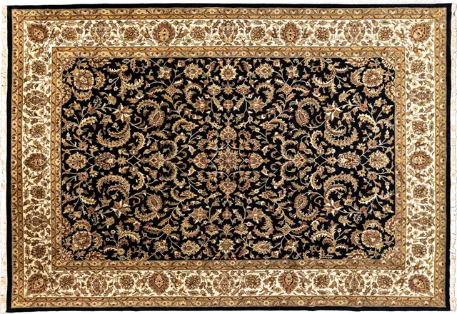Handwoven rug No. 097, 10′ × 14′