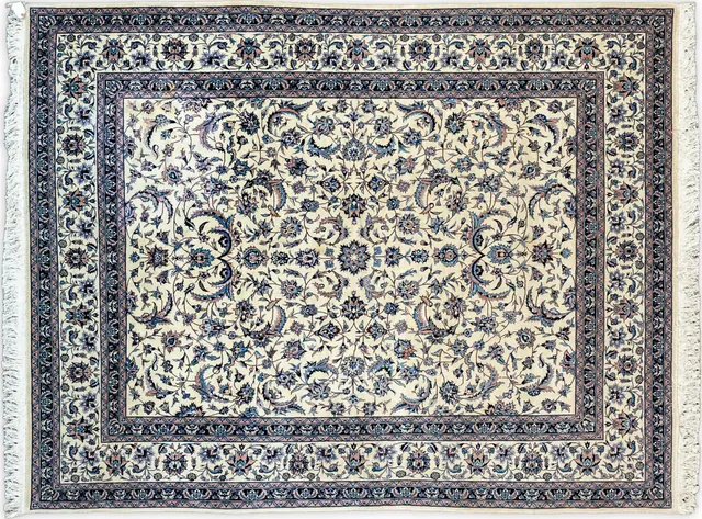 Handwoven rug No. 123, 8′ × 10′