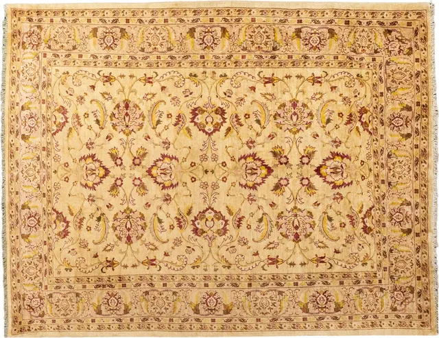 Handwoven rug No. 208, 8′ × 10′