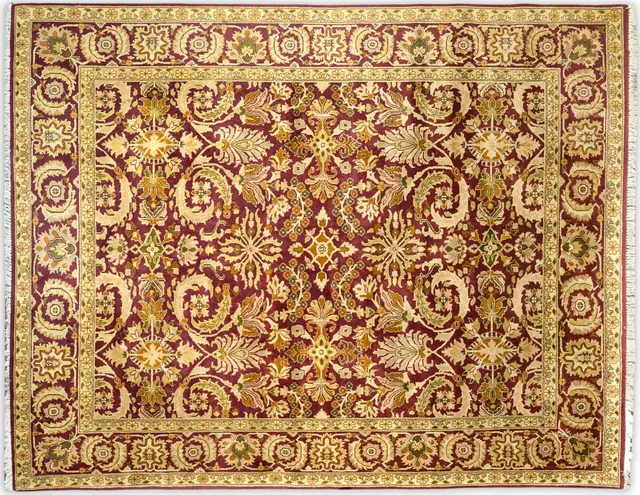 Handwoven rug No. 216, 8′ × 10′