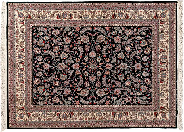 Handwoven rug No. 223, 8′ × 10′