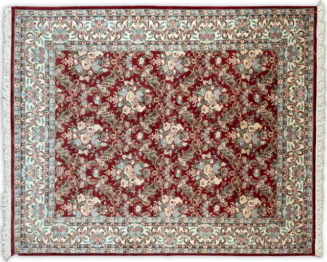 Handwoven rug No. 228, 8′ × 10′