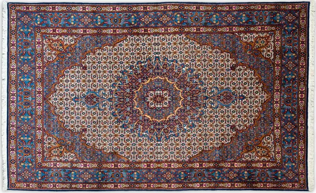 Handwoven rug No. 236, 8′ × 10′