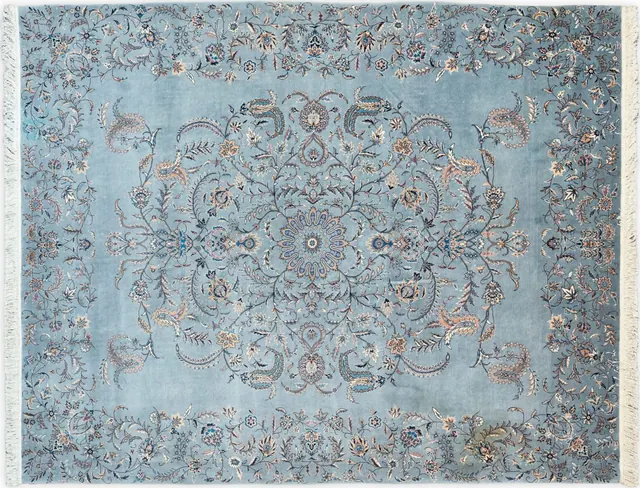 Handwoven rug No. 249, 8′ × 10′