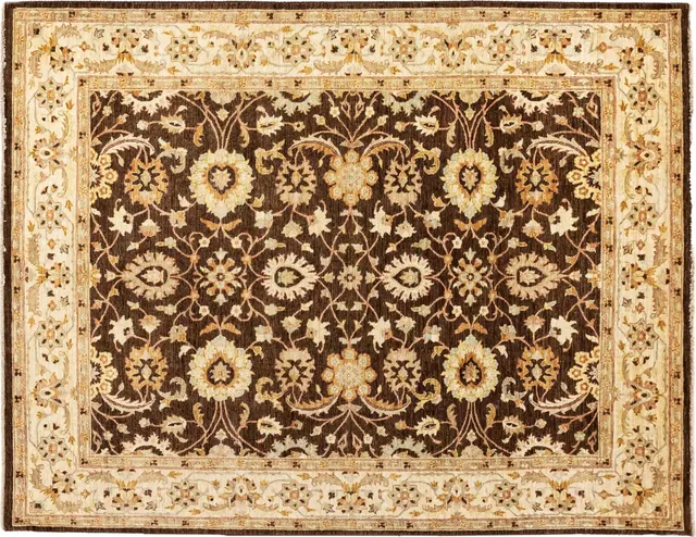 Handwoven rug No. 270, 8′ × 10′