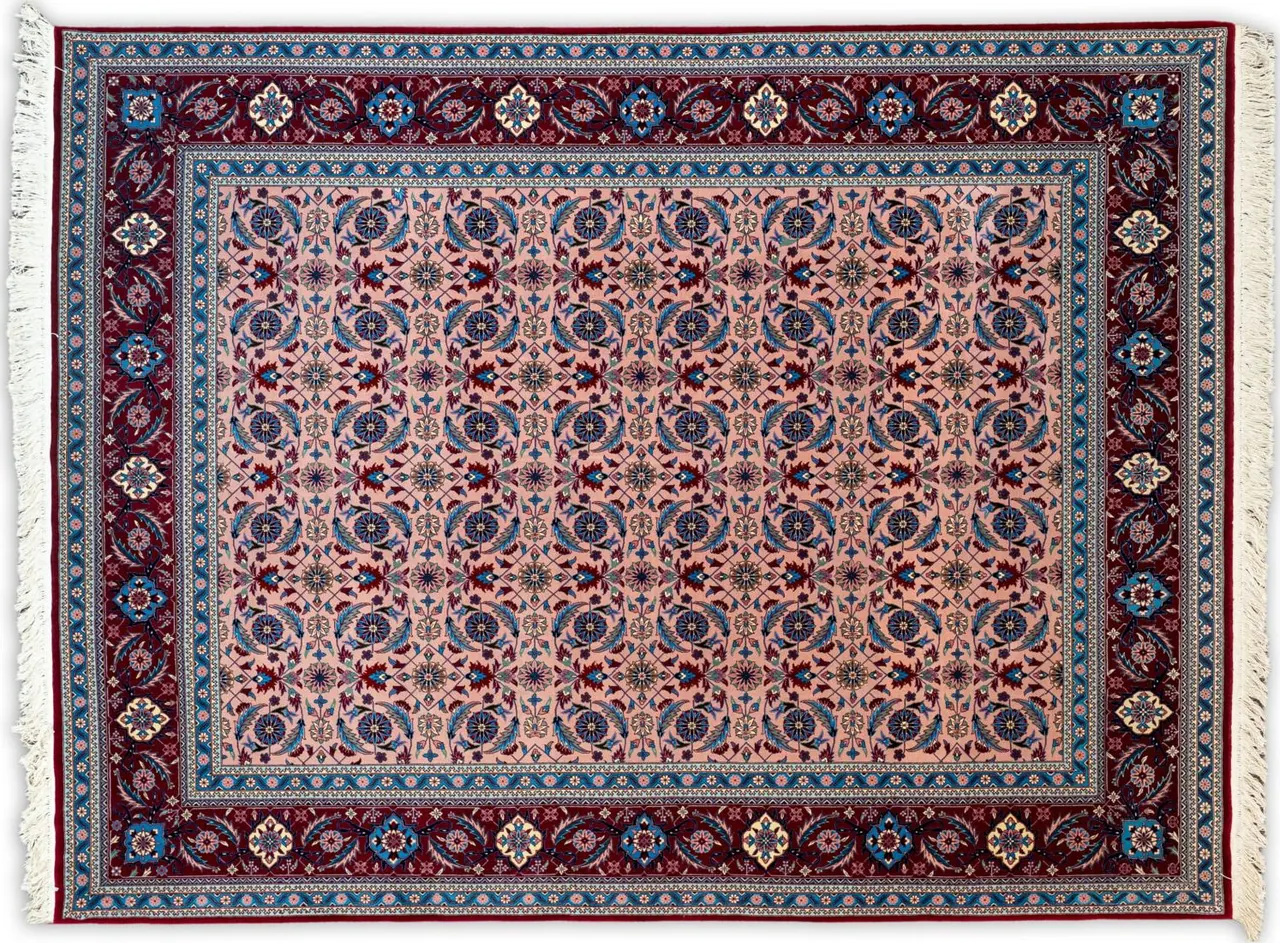 Handwoven rug No. 274, 8′ × 10′, viewed from above
