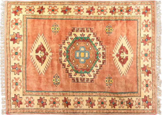 Handwoven rug No. 287, 8′ × 10′
