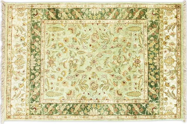 Handwoven rug No. 299, 5′ × 7′