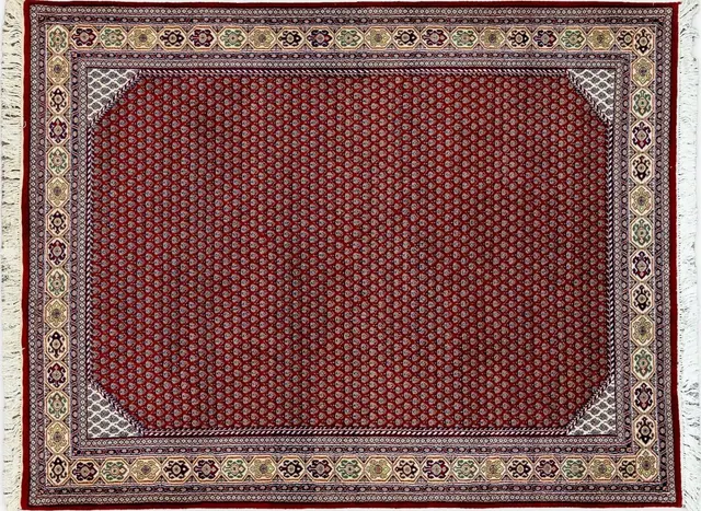 Handwoven rug No. 332, 5′ × 7′