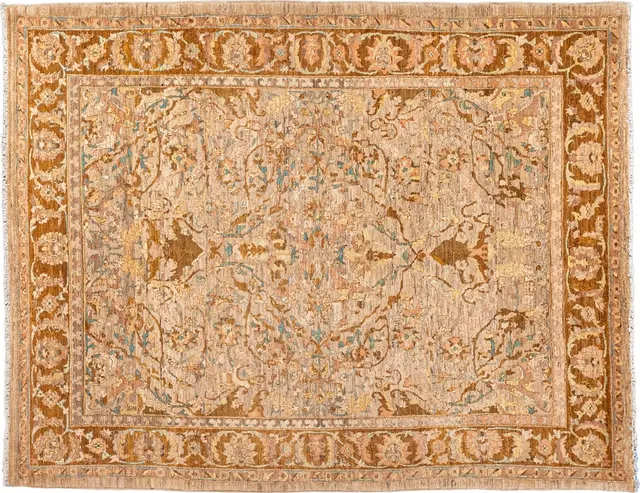 Handwoven rug No. 333, 8′ × 10′