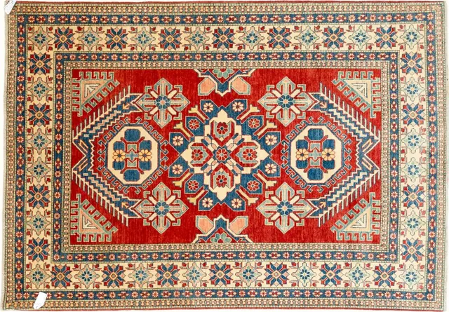 Handwoven rug No. 44-0511, 6′ × 9′