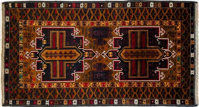Handwoven rug No. 515, 5′ × 7′