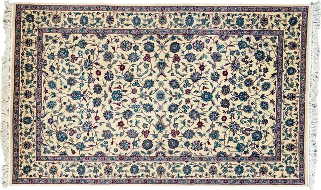 Handwoven rug No. 563, 5′ × 7′