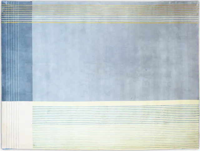 Handwoven rug No. 604, 8′ × 10′