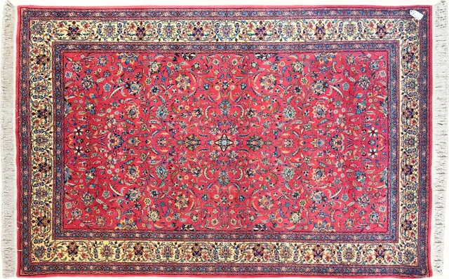 Handwoven rug No. 609, 6′ × 9′