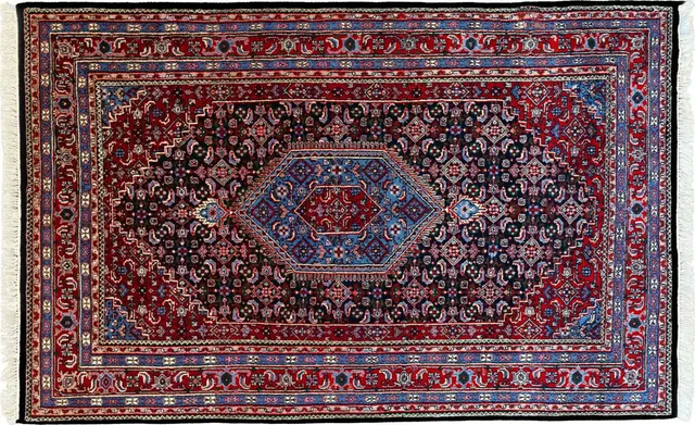 Handwoven rug No. 667, 6′ × 9′