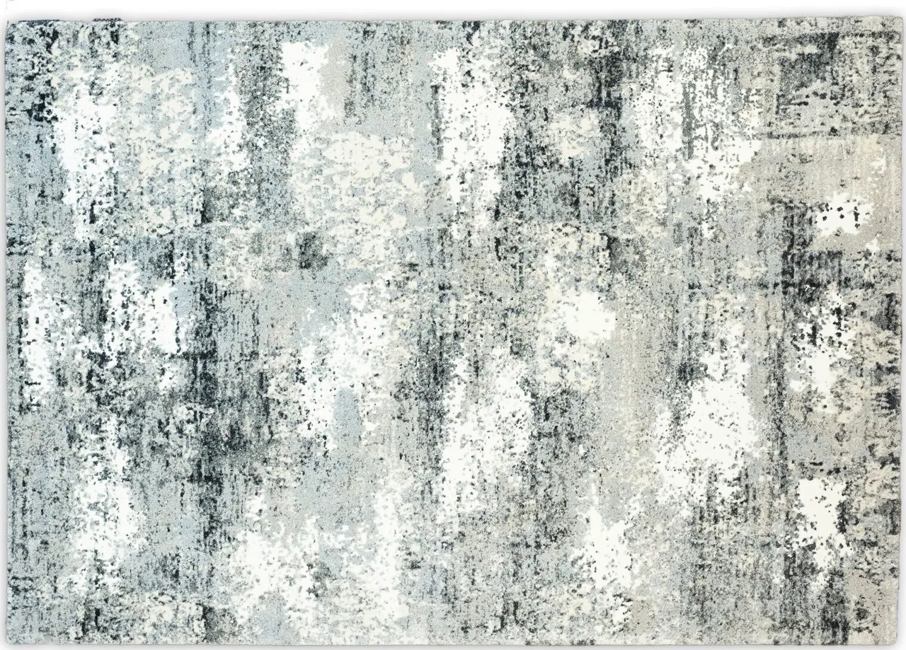 Handwoven rug No. no label 2, 8′ × 10′, viewed from above