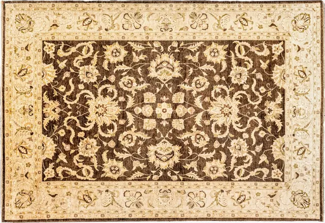 Handwoven rug No. U-1, 10′ × 14′
